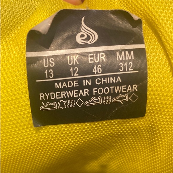 COPY - Ryderwear Men's Yellow High-Top Sneakers - Picture 4 of 7